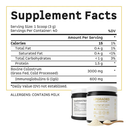 Upgraded Colostrum (120g)
