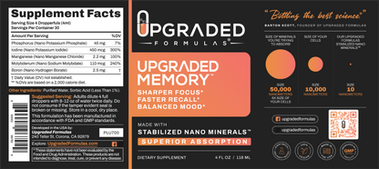 Upgraded Memory (4oz)